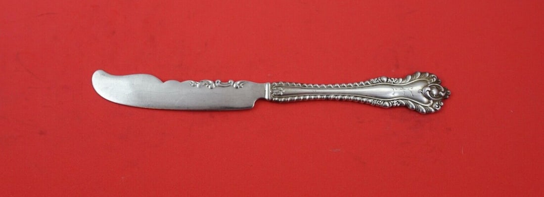 Dominick & Haff Mazarin Sterling Silver Fruit Knife 6 5/8" Fancy Design (1 of 2)