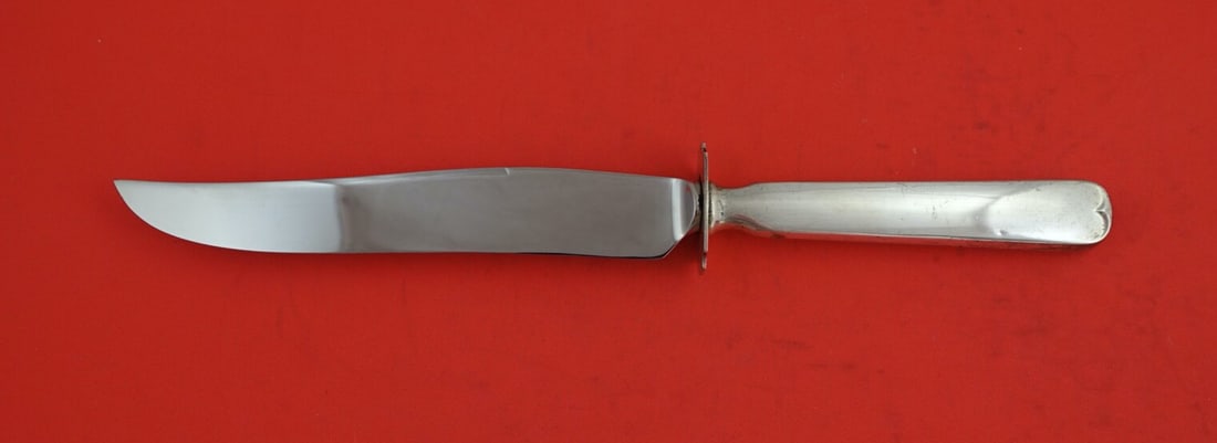 Gorham Christina Sterling Silver Steak Carving Knife 10.25" Unused: Gorham Christina Sterling Silver Steak Carving Knife 10.25" Unused This Christina by Gorham steak carving knife features an elegant design, crafted from high-quality sterling silver with a hollow hand