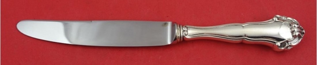 Buccellati Grande Imperiale Sterling Silver Luncheon Knife 8 3/4": Buccellati Grande Imperiale Sterling Silver Luncheon Knife 8 3/4" Experience elegance with the Grande Imperiale Luncheon Knife by Buccellati. Crafted in Italy, this exquisite piece features a sterling