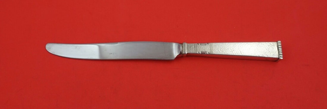 Old Newbury Crafters Karen Pattern Sterling Silver Knife 8 3/4": Old Newbury Crafters Karen Pattern Sterling Silver Knife 8 3/4" This exquisite 8 3/4" knife is part of the 'Karen' pattern by Old Newbury Crafters. Made from high-quality sterling silver, it features