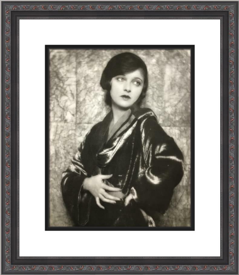 Constance Talmadge Black & White Reproduction Print Custom Framed: Constance Talmadge Black & White Reproduction Print Custom Framed This exquisite black and white print of Constance Talmadge is a beautifully reproduced piece, custom framed to enhance its elegance. T