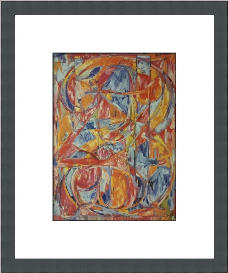 Jasper Johns Zero Through Nine Custom Framed Lithograph Art Print: Jasper Johns Zero Through Nine Custom Framed Lithograph Art Print This stunning custom framed print titled "Zero Through Nine" by renowned artist Jasper Johns is a captivating piece of abstract art. C