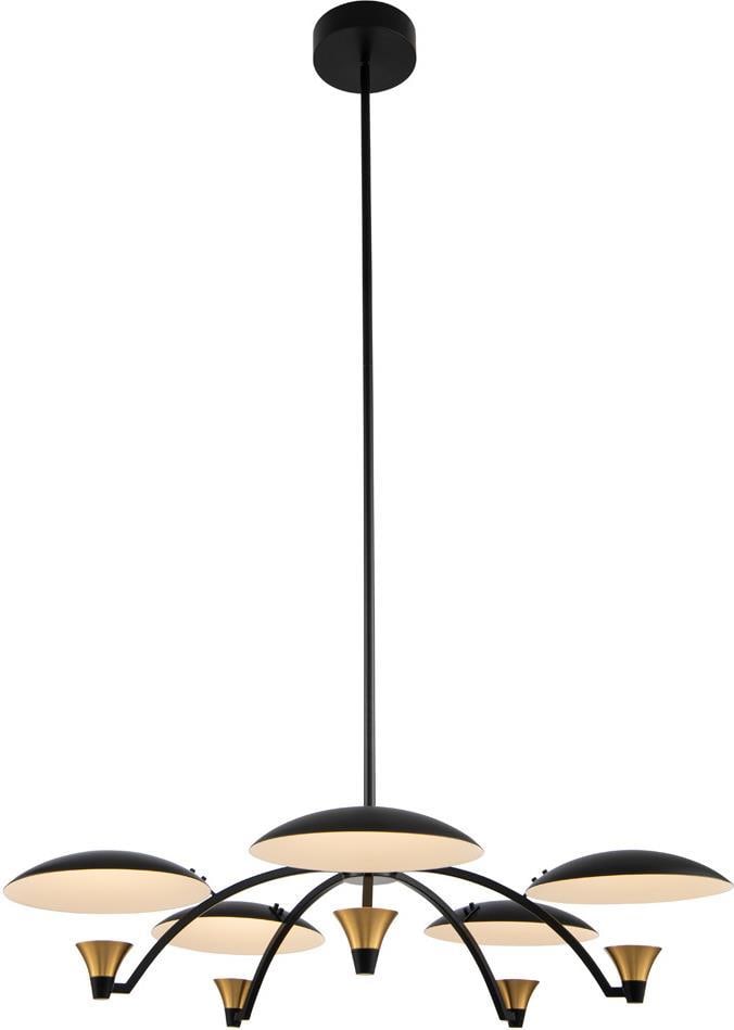 Kalco Redding Mid-Century Modern 5-Light LED Chandelier: Kalco Redding Mid-Century Modern 5-Light LED Chandelier Illuminate your space with this stunning Mid-Century Modern LED Chandelier by Kalco, designed for both style and functionality. This exquisite f