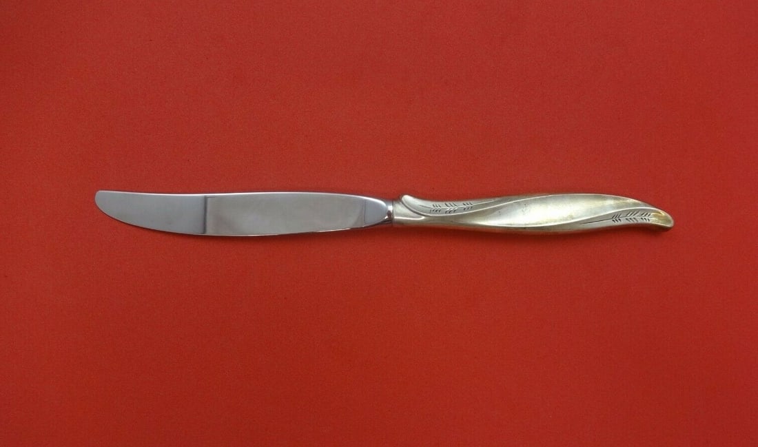 International Sterling Silver Pine Spray Knife 9 1/4 Inch Flatware (1 of 2)