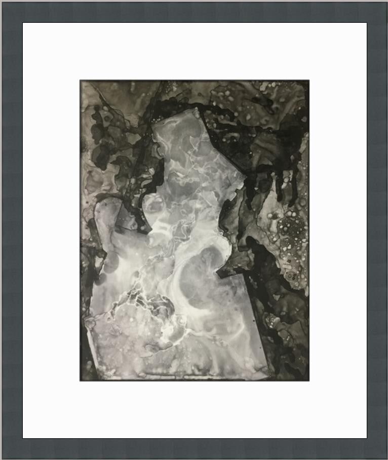 Jasper Johns From Juan Gris Custom Framed Lithograph Print (1 of 2)