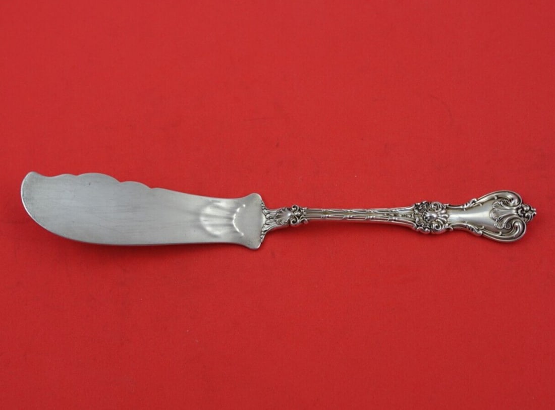Whiting King Edward Sterling Silver Master Butter Knife 7 3/4" (1 of 3)