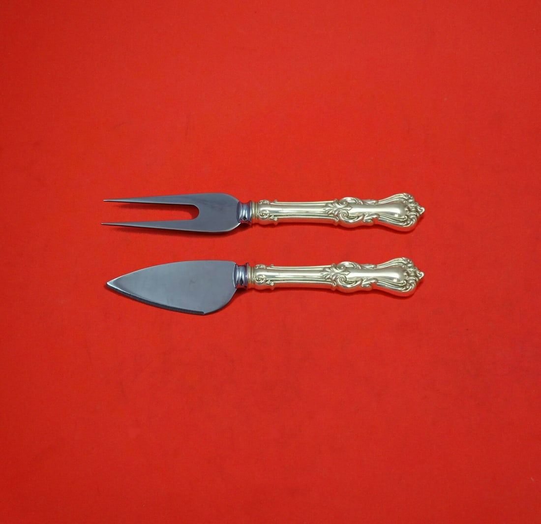 Reed and Barton Marlborough Sterling Silver Cheese Set 2pc Custom Made (1 of 3)