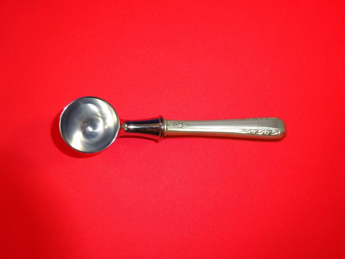 International Sterling Silver Courtship Coffee Scoop Custom Made 6" (1 of 3)
