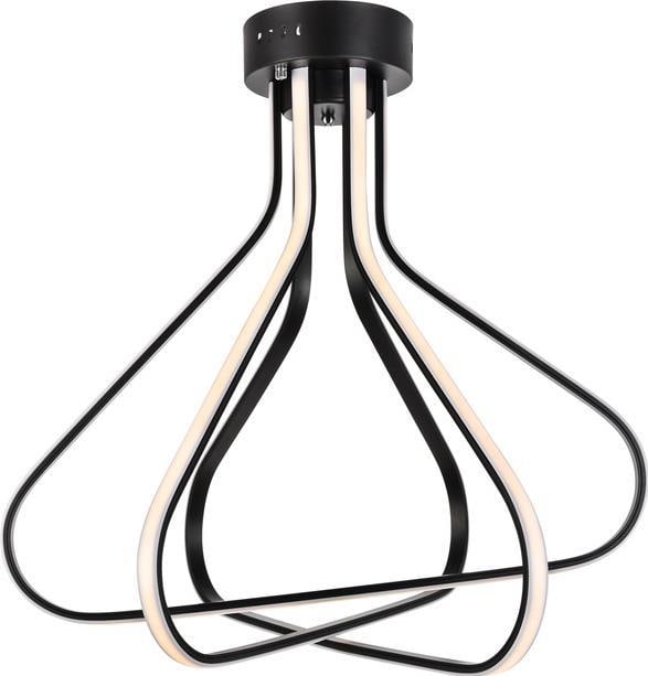 Elegant Lighting Dahlia Flush-Mount Ceiling Light LED 3 Bulbs (1 of 1)