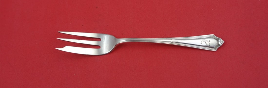 Gorham Plymouth Sterling Silver 6 Inch 3-Tine Pie Fork (1 of 2)