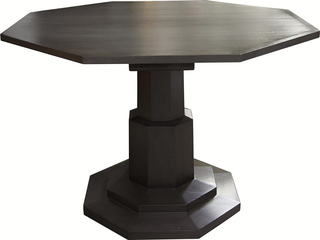Georgian Octagonal Table in Mahogany Veneer by Noir (1 of 1)