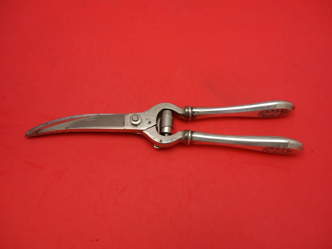 International Sterling Silver Napoleon Lobster Shears 10.5 inch (1 of 1)