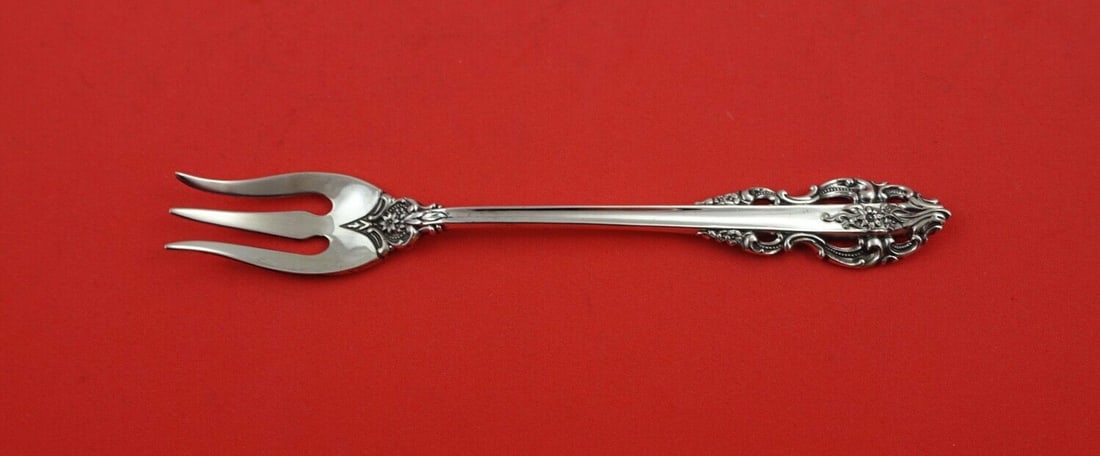 Reed and Barton El Greco Sterling Silver Pickle Fork 5 7/8" (1 of 2)