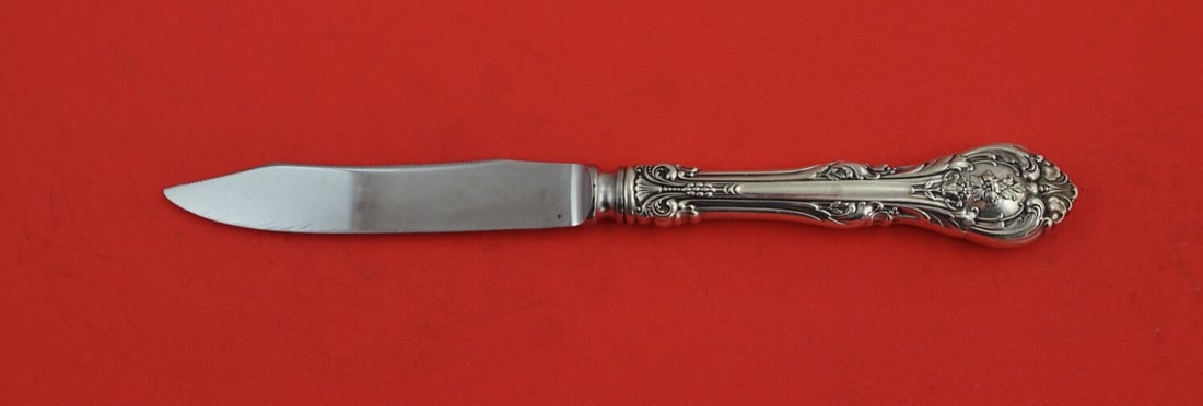 Gorham King Edward Sterling Silver 7 Inch Serrated Fruit Knife (1 of 2)