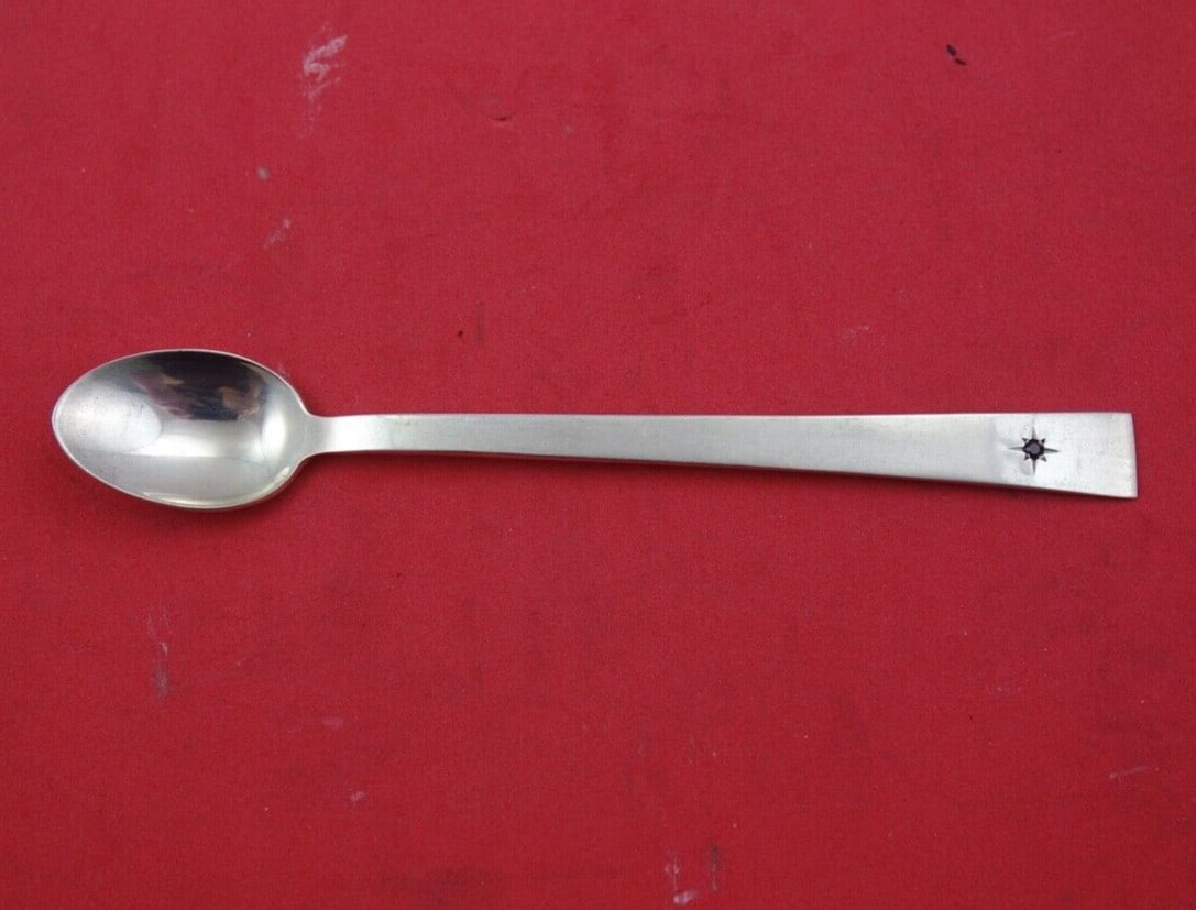 International Sterling Silver Continental Infant Feeding Spoon 5.5" (1 of 2)