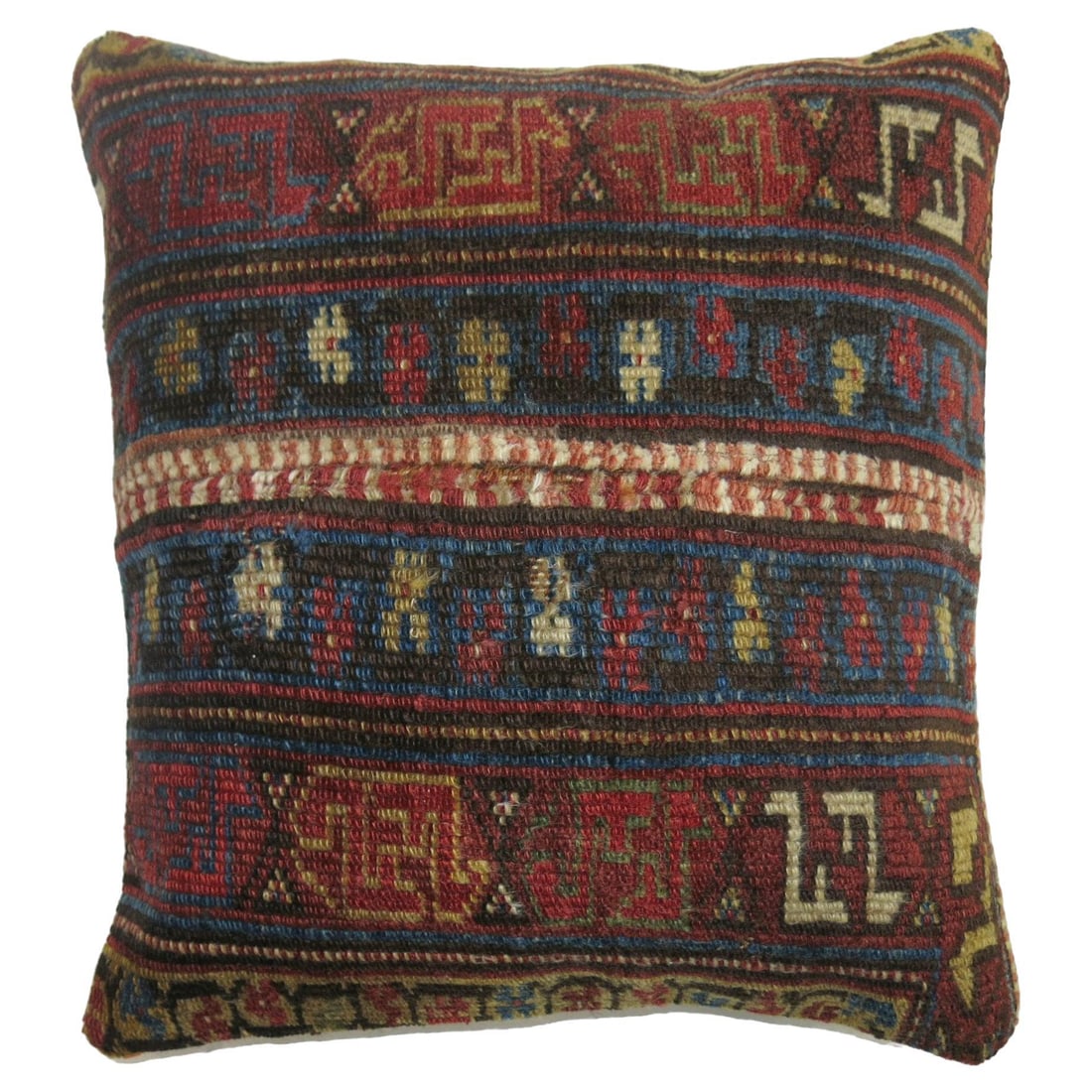 Zabihi Collection Greco Roman Persian Rug Pillow 18x18 (1 of 4)