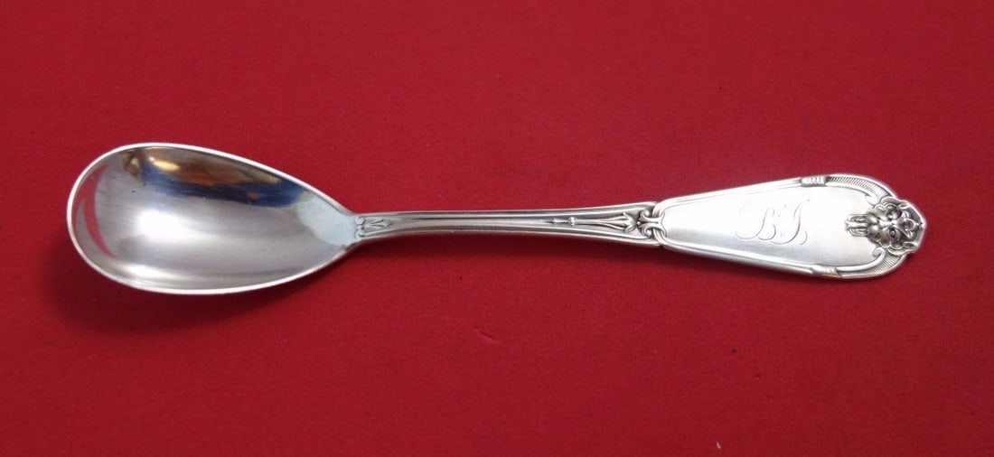 Rare Vanderslice Gargoyle Sterling Silver Ice Cream Spoon 5.75" (1 of 1)
