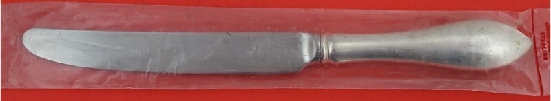 Reed and Barton Pointed Antique Sterling Silver Dinner Knife 9 3/8 inch (1 of 3)