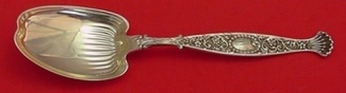 Whiting Hyperion Sterling Silver Ice Cream Spoon 5 1/4" Monogrammed (1 of 1)