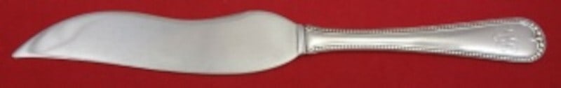 Gorham Newcastle Sterling Silver Fish Knife 7.5 Inch Flat Handle: Gorham Newcastle Sterling Silver Fish Knife 7.5 Inch Flat Handle This exquisite fish knife is crafted from all sterling silver and belongs to the distinguished Newcastle pattern by Gorham, dating back