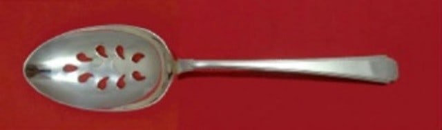 Wallace Rhythm Sterling Silver Pierced Serving Spoon 8 1/4 Custom 9-Hole (1 of 1)