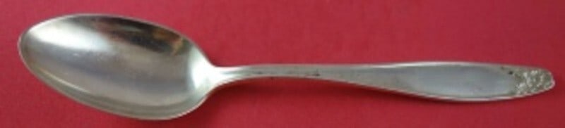 Stieff Puritan Sterling Silver Place Soup Spoon 6.5 Inch Flatware (1 of 2)