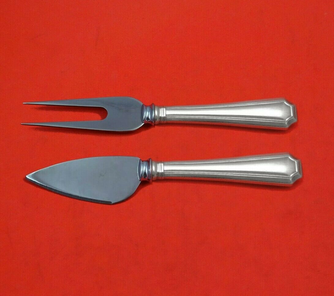 Durgin-Gorham Fairfax Sterling Silver Cheese Serving Set 2pc Custom Made (1 of 3)