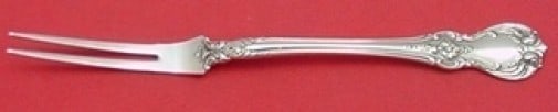 Towle Old Master Sterling Silver Custom Spinach Fork: Towle Old Master Sterling Silver Custom Spinach Fork This exquisite spinach fork from Towle is crafted in sterling silver and features the elegant Old Master pattern. Custom-made, this piece showcases