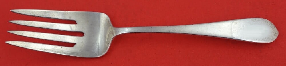 Dominick & Haff Pointed Antique Sterling Silver Serving Fork 8 3/4": Dominick & Haff Pointed Antique Sterling Silver Serving Fork 8 3/4" This exquisite cold meat fork features the classic "Pointed Antique" pattern crafted by Dominick & Haff. Made from high-quality ster