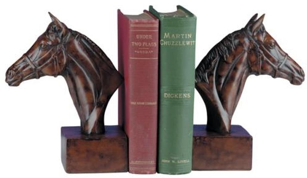 Majestic Lodge Horse Bookends Hand-Cast Resin Equestrian Decor: Majestic Lodge Horse Bookends Hand-Cast Resin Equestrian Decor Enhance your home or office decor with these Majestic Equestrian Lodge Horse Bookends, beautifully crafted to showcase your love for eque