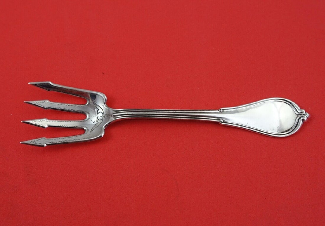 Gorham Cottage Sterling Silver Sardine Fork Brite-Cut 5 3/4" (1 of 2)