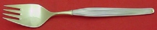 Savoy by Frigast Sterling Silver 4-Tine Fish Fork 6 7/8": Savoy by Frigast Sterling Silver 4-Tine Fish Fork 6 7/8" This exquisite Savoy by Frigast fish fork features a classic 4-tine design, perfect for serving your favorite seafood dishes. Crafted from high