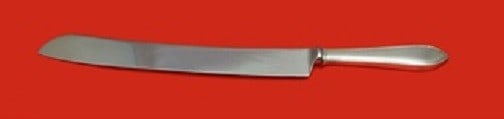 Tiffany & Co Reeded Edge Sterling Silver Wedding Cake Knife 12" Custom: Tiffany & Co Reeded Edge Sterling Silver Wedding Cake Knife 12" Custom This exquisite wedding cake knife features the elegant Reeded Edge pattern by Tiffany & Co. Crafted from high-quality sterling si