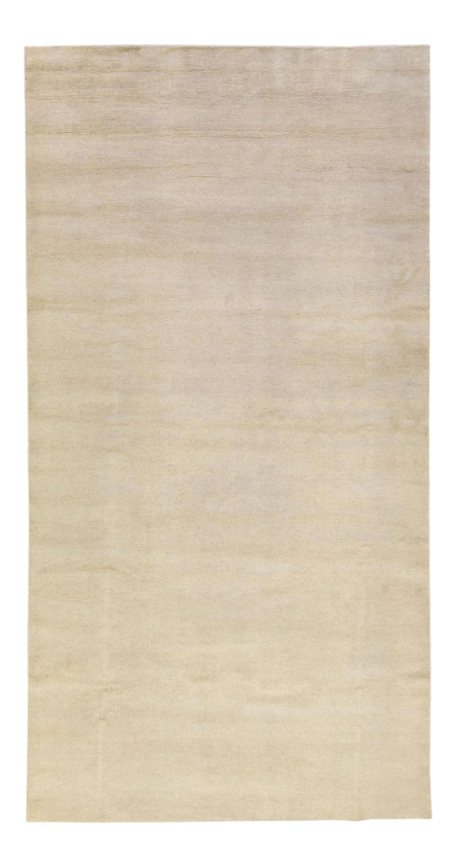 Modern Handmade Beige Wool Moroccan Rug 8'1" x 15'8" (1 of 10)