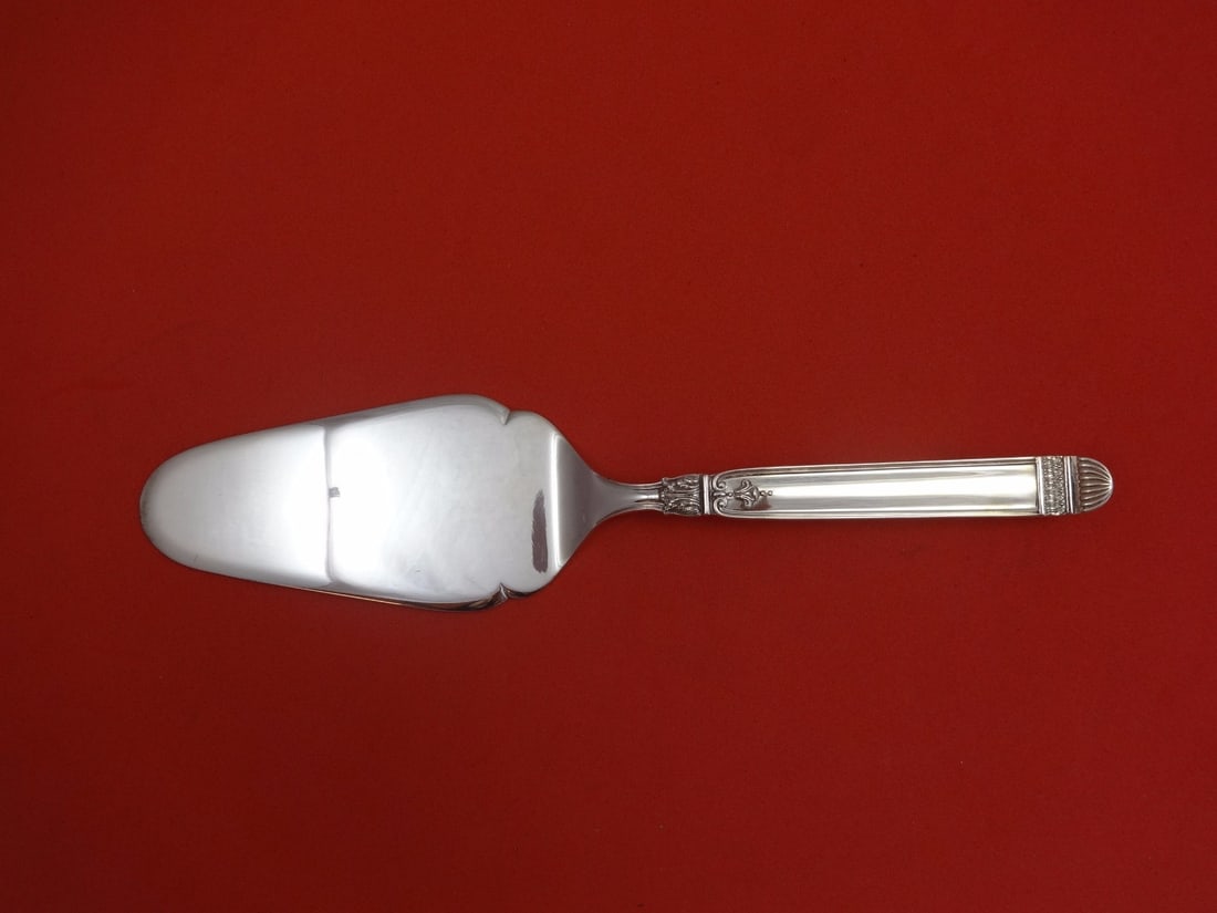Fina-Italy Impero Direttorio Sterling Silver Dessert Server 10 1/2": Fina-Italy Impero Direttorio Sterling Silver Dessert Server 10 1/2" This exquisite dessert server is crafted from sterling silver and designed in the elegant Impero Direttorio pattern by Fina-Italy. M