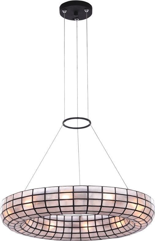 Kalco Sanibel 26 Inch Matte Black Pendant Light Dimmable E12 10 Bulbs: Kalco Sanibel 26 Inch Matte Black Pendant Light Dimmable E12 10 Bulbs Illuminate your space with this stunning Modern Casual Pendant Light, featuring a sleek matte black finish that effortlessly blend