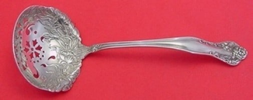 International Sterling Stratford Sugar Sifter 5 1/4 Inches: International Sterling Stratford Sugar Sifter 5 1/4 Inches This exquisite sugar sifter is part of the Stratford pattern by International Sterling, designed by John T. Clulee. Crafted from high-quality