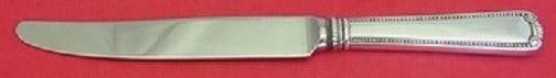 Blackinton Scroll and Bead Sterling Silver Dinner Knife 9 5/8 Inch: Blackinton Scroll and Bead Sterling Silver Dinner Knife 9 5/8 Inch This exquisite dinner knife features the elegant Scroll and Bead pattern by Blackinton, crafted from sterling silver with a hollow ha