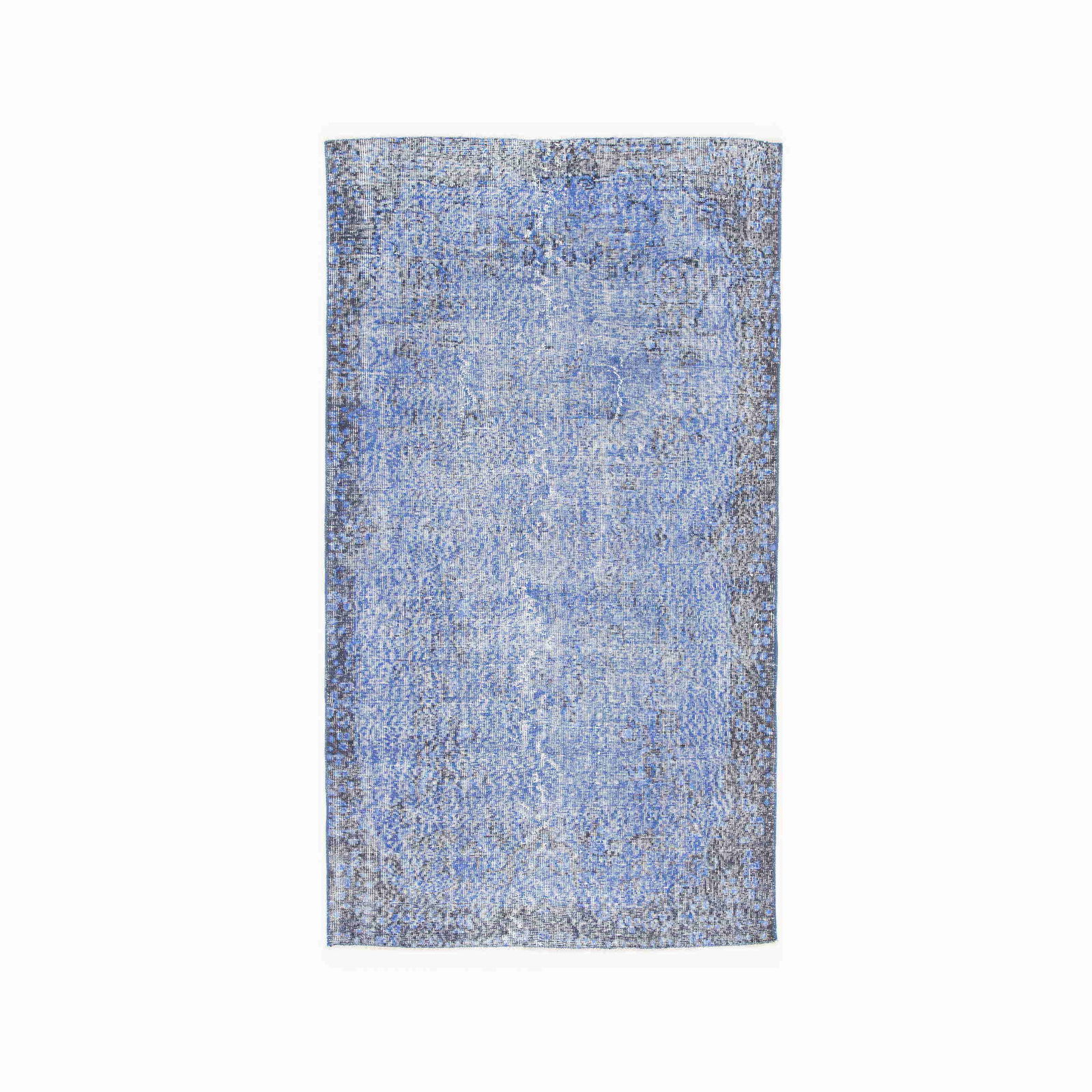 Vintage Handmade Wool on Cotton Carpet 46.9 x 83.1: Vintage Handmade Wool on Cotton Carpet 46.9 x 83.1 Discover the charm of this Authentic Handmade Vintage Wool on Cotton Carpet, expertly crafted with double knots for durability and style. Ideal for a