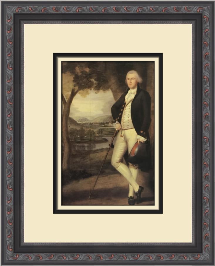 Ralph Earl Daniel Boardman Custom Framed Art Print 14x11: Ralph Earl Daniel Boardman Custom Framed Art Print 14x11 This stunning custom framed print titled "Daniel Boardman" features the artistry of Ralph Earl, renowned for his realism. Produced using offset