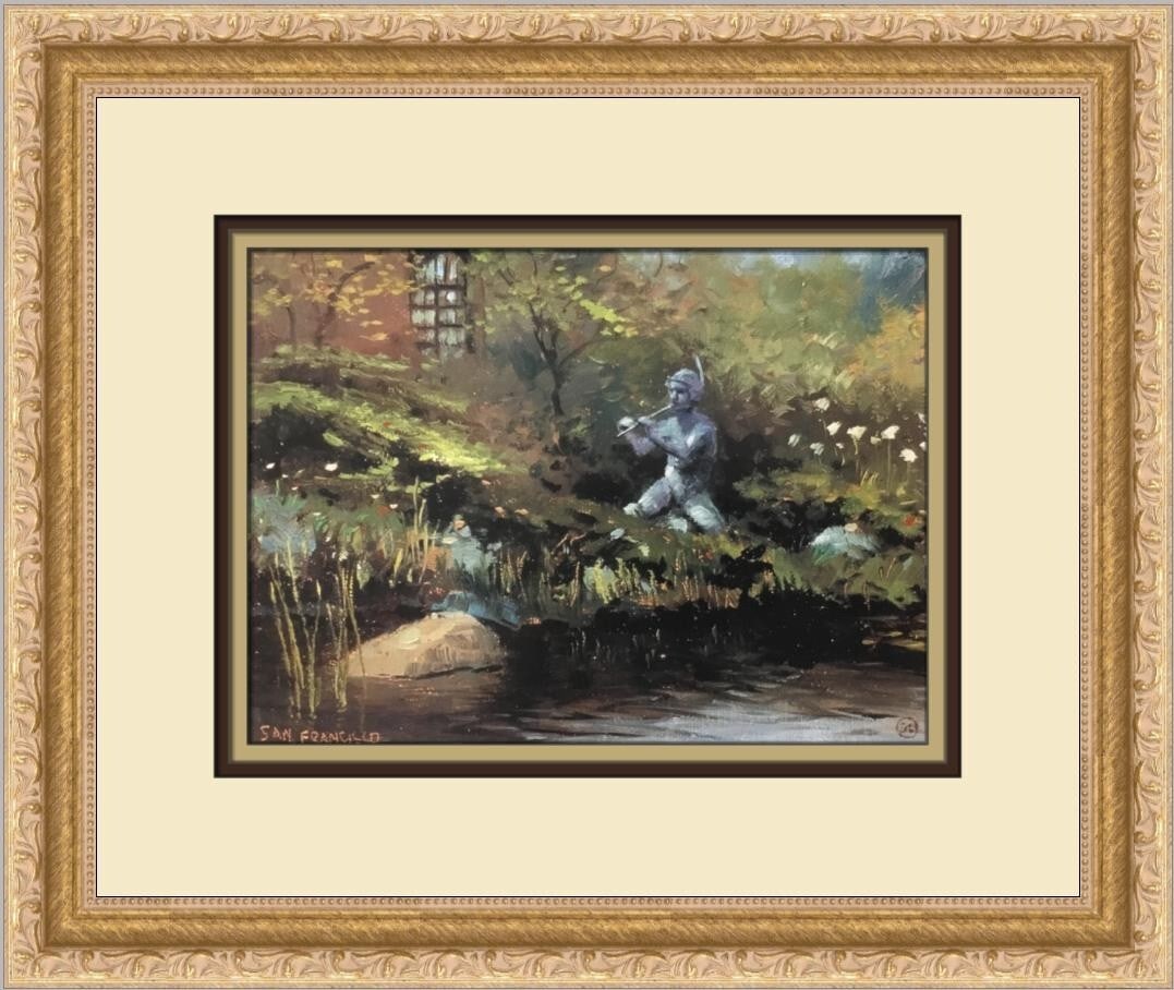 Thomas Kinkade Carmel Ocean Avenue II Custom Framed Print 12 x 15: Thomas Kinkade Carmel Ocean Avenue II Custom Framed Print 12 x 15 Experience the beauty of Americana Impressionism with this stunning custom framed print by Thomas Kinkade, titled 'Carmel Ocean Avenue