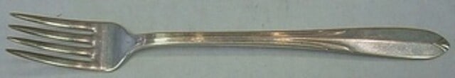 National Sterling Silver Overture Grille Fork 7 5/8 Inch Flatware: National Sterling Silver Overture Grille Fork 7 5/8 Inch Flatware This exquisite Overture grille fork from National Sterling Silver is a stunning addition to any flatware collection. Measuring 7 5/8 i