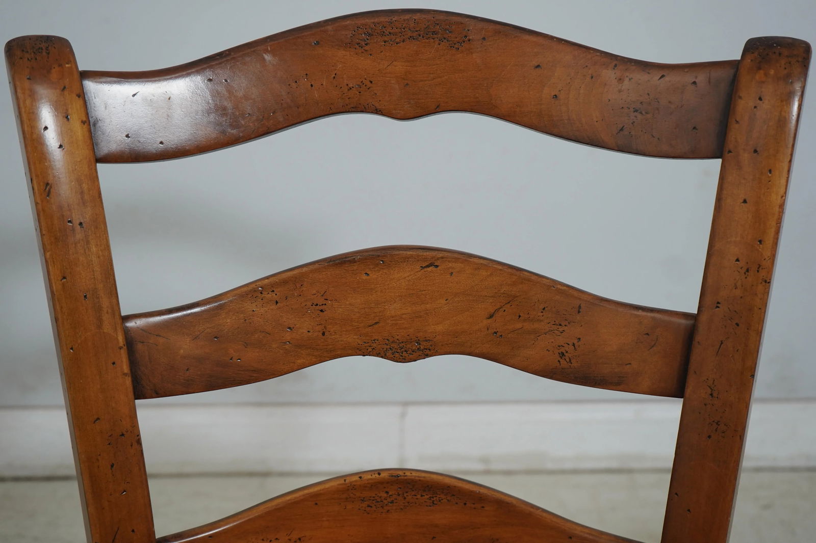 Timeless Guy Chaddock Attributed Ladderback Chairs Pair - 5