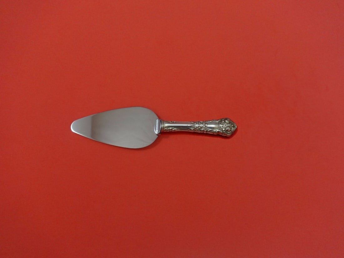 Reed & Barton French Renaissance Sterling Silver Cheese Server 6 Inch: Reed & Barton French Renaissance Sterling Silver Cheese Server 6 Inch Presenting a stunning cheese server from the renowned French Renaissance pattern by Reed & Barton. This exquisite serving piece fe