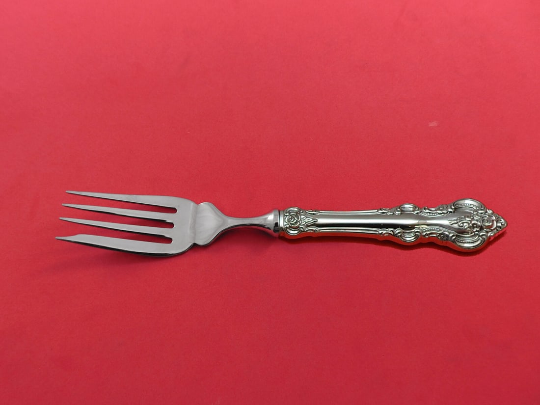 Towle El Grandee Sterling Silver Fish Fork 8 Custom Notched Tine: Towle El Grandee Sterling Silver Fish Fork 8 Custom Notched Tine This exquisite fish fork is part of the El Grandee pattern by Towle, crafted from sterling silver with a hollow handle and stainless im