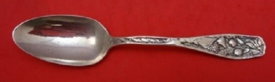 Towle Pomona Sterling Silver Teaspoon Multi-Motif 5 7/8": Towle Pomona Sterling Silver Teaspoon Multi-Motif 5 7/8" This exquisite teaspoon, measuring 5 7/8 inches, is crafted from high-quality sterling silver and features the Pomona pattern by Towle. Dating