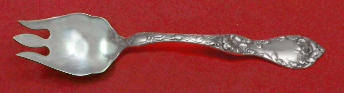 Reed and Barton Les Cinq Fleurs Sterling Silver Spork Custom 5 3/4": Reed and Barton Les Cinq Fleurs Sterling Silver Spork Custom 5 3/4" Introducing the exquisite Les Cinq Fleurs spork by Reed and Barton, a beautiful combination of a spoon and fork designed for serving