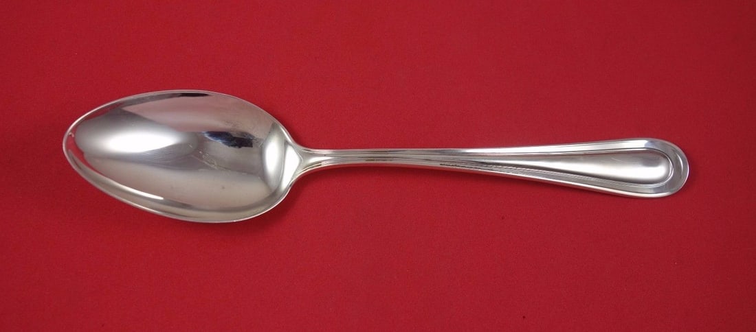 Sedgwick Mount Vernon Sterling Silver Serving Spoon 8.25 inch: Sedgwick Mount Vernon Sterling Silver Serving Spoon 8.25 inch This elegant serving spoon, crafted by Mount Vernon, features a classic design that highlights its sterling silver composition. Measuring