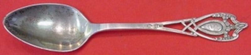 Lunt Monticello Sterling Silver Teaspoon 6 Inch Heirloom Flatware (1 of 2)