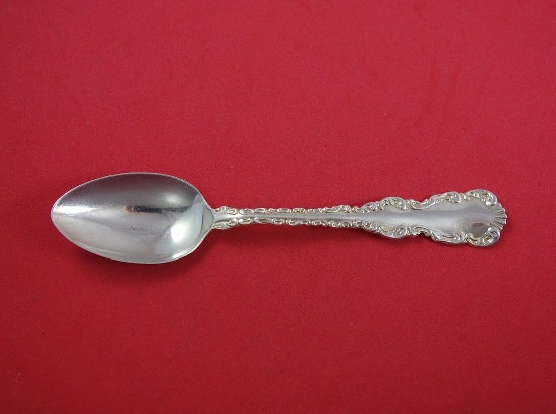 P.W. Ellis Louis XV Sterling Silver Place Soup Spoon 6 7/8" (1 of 1)